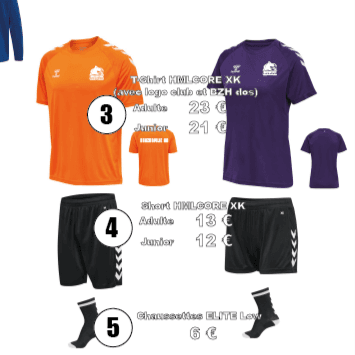 Maillot Entraînement Adulte