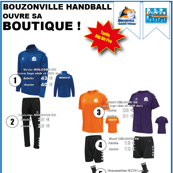 Pack Licencié Adulte